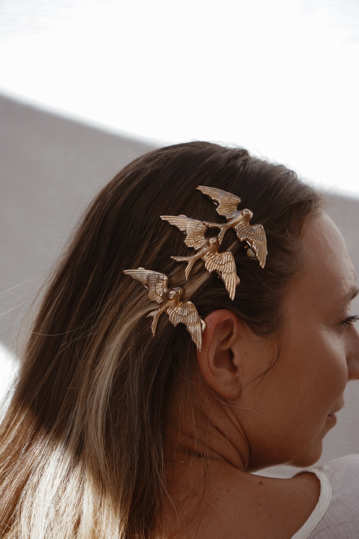 Golden Wings Clip - Golden Road Crafted