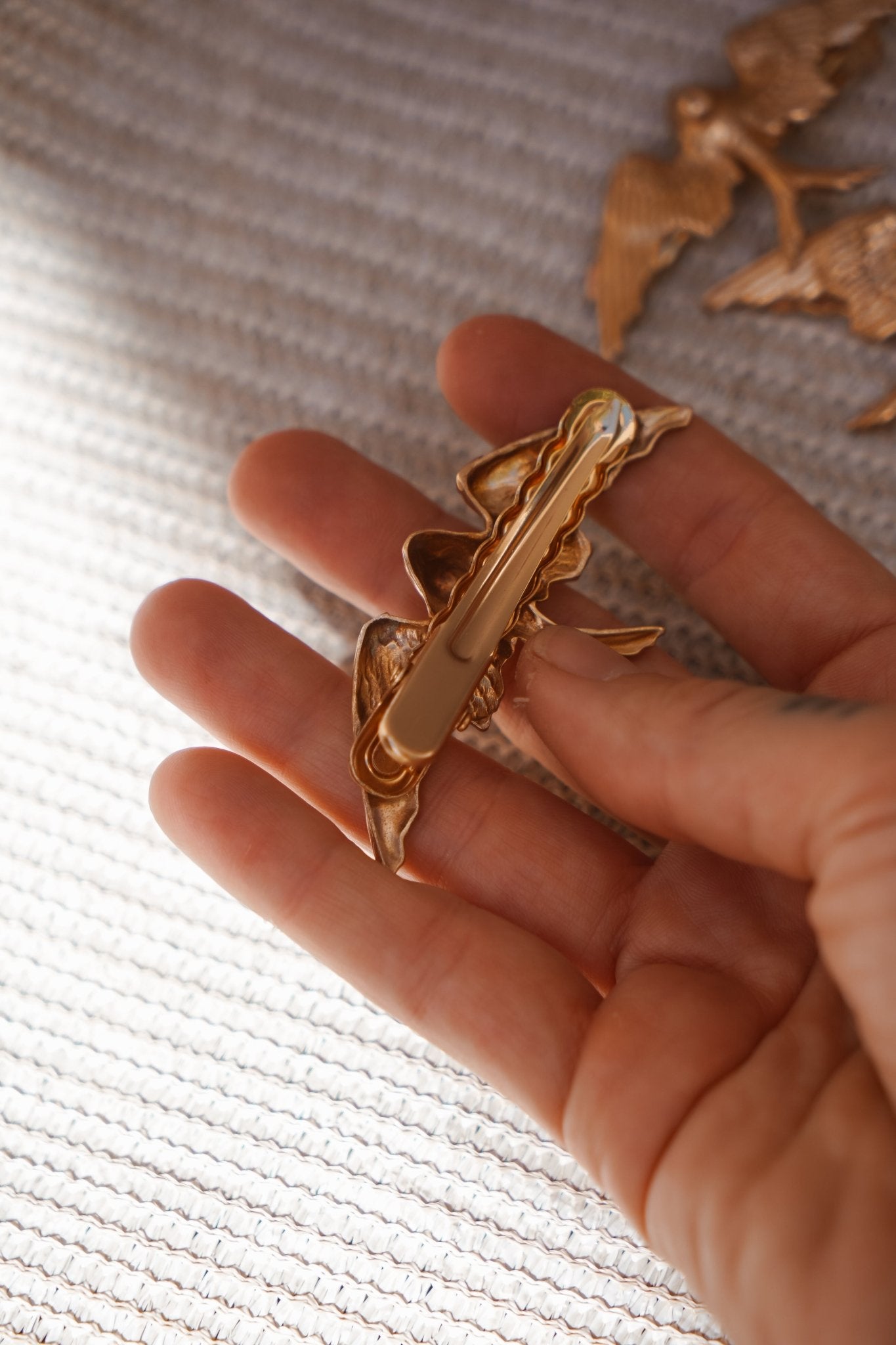 Golden Wings Clip - Golden Road Crafted