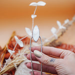 Hair Fork in Mother of Pearl - Golden Road Crafted