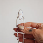 Hair Fork in Mother of Pearl - Golden Road Crafted