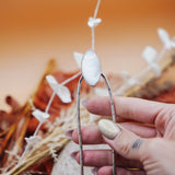 Hair Fork in Mother of Pearl - Golden Road Crafted