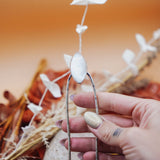 Hair Fork in Mother of Pearl - Golden Road Crafted