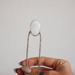 Hair Fork in Mother of Pearl - Golden Road Crafted