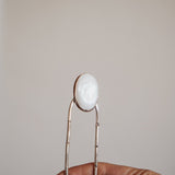 Hair Fork in Mother of Pearl - Golden Road Crafted