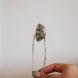 Hair Fork in Ocean Jasper - Golden Road Crafted