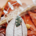 Hair Fork in Ocean Jasper - Golden Road Crafted