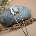 Hair Fork in White Bufflo - Golden Road Crafted