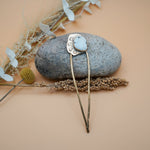Hair Fork in White Bufflo - Golden Road Crafted