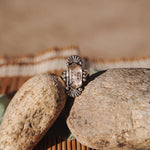 Herkimer Diamond Ring (Size 6.5) - Golden Road Crafted