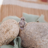 Herkimer Diamond Ring (Size 6.5) - Golden Road Crafted
