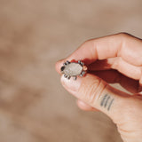 Herkimer Diamond Ring (Size 6.75) - Golden Road Crafted
