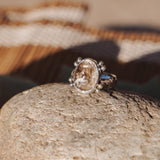 Herkimer Diamond Ring (Size 9) - Golden Road Crafted