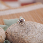 Herkimer Diamond Ring (Size 9) - Golden Road Crafted