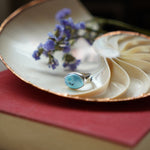 Horizontal Ring in Golden Hills Turquoise (Size 6) - Golden Road Crafted