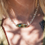 Hubei Choker with Rolo Chain - Golden Road Crafted