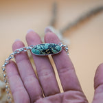 Hubei Choker with Rolo Chain - Golden Road Crafted