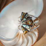 Hubei Turquoise Cuff - Golden Road Crafted