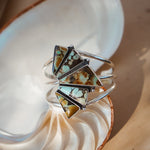 Hubei Turquoise Cuff - Golden Road Crafted