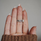 Hubei Turquoise Ring (Size 6 - 6.25) - Golden Road Crafted