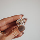 Hubei Turquoise Ring (Size 6) - Golden Road Crafted