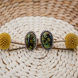 Hubei Turquoise Ring (Size 6.5) - Golden Road Crafted