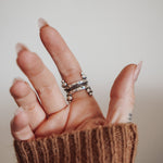Hubei Turquoise Ring (Size 6.5 - 6.75) - Golden Road Crafted