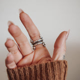 Hubei Turquoise Ring (Size 6.5 - 6.75) - Golden Road Crafted