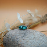 Hubei Turquoise Ring (Size 7) - Golden Road Crafted