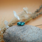 Hubei Turquoise Ring (Size 7) - Golden Road Crafted