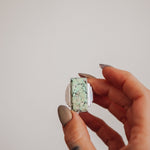 Hubei Turquoise Ring (Size 7.5) - Golden Road Crafted