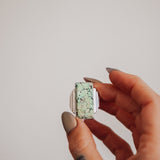 Hubei Turquoise Ring (Size 7.5) - Golden Road Crafted