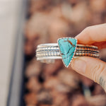 Kingman Turquoise Cuff - Golden Road Crafted