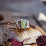 Kingman Turquoise Cuff - Golden Road Crafted