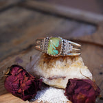 Kingman Turquoise Cuff - Golden Road Crafted