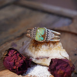 Kingman Turquoise Cuff - Golden Road Crafted