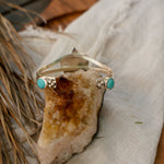 Kingman Turquoise Cuff - Golden Road Crafted