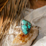 Kingman Turquoise Cuff - Golden Road Crafted
