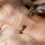 Kingman Turquoise Cuff - Golden Road Crafted