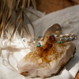 Kingman Turquoise Cuff - Golden Road Crafted