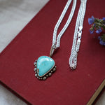 Kingman Turquoise Necklace - Golden Road Crafted