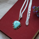Kingman Turquoise Necklace - Golden Road Crafted
