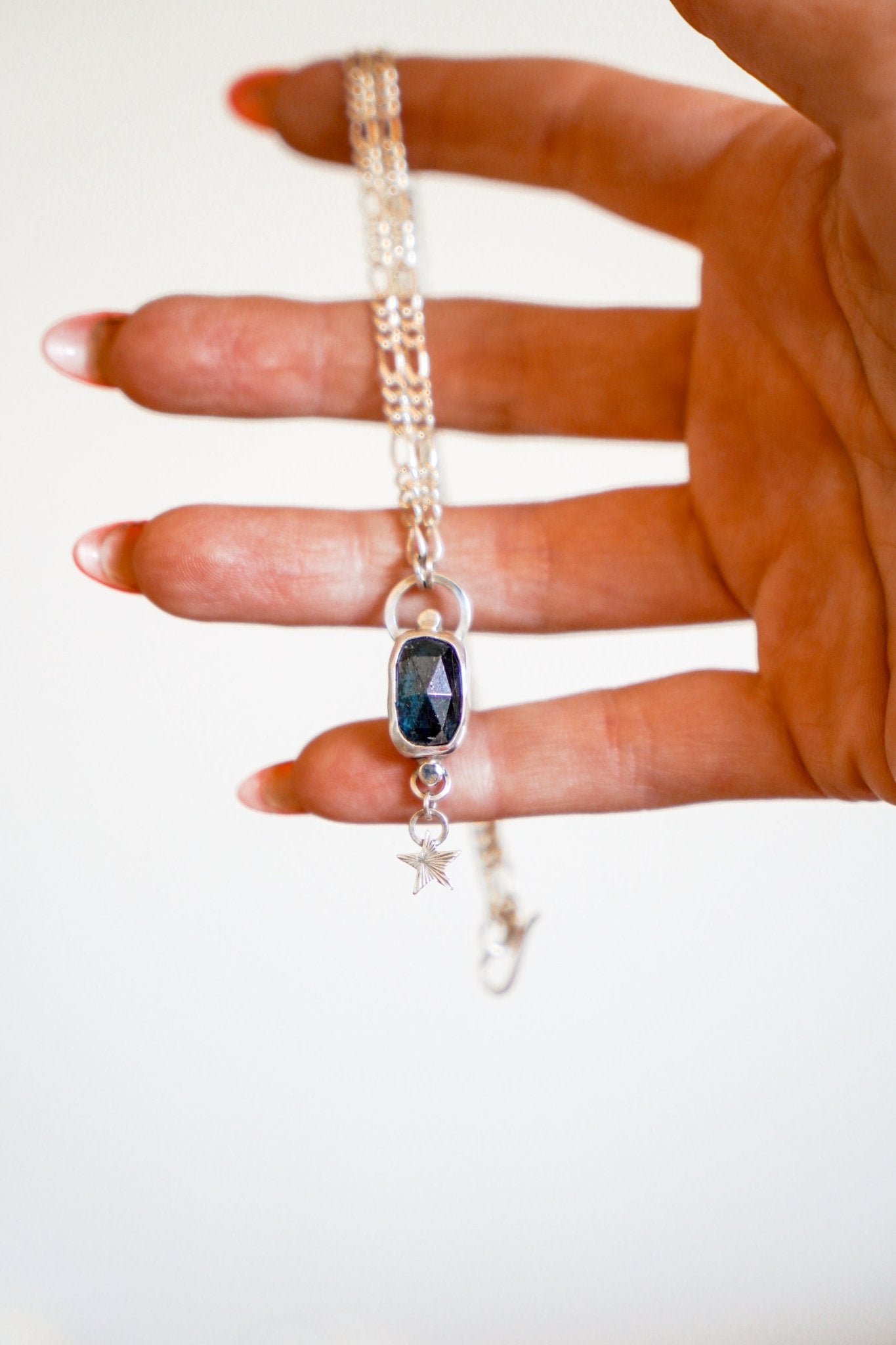 Kyanite Necklace - Golden Road Crafted