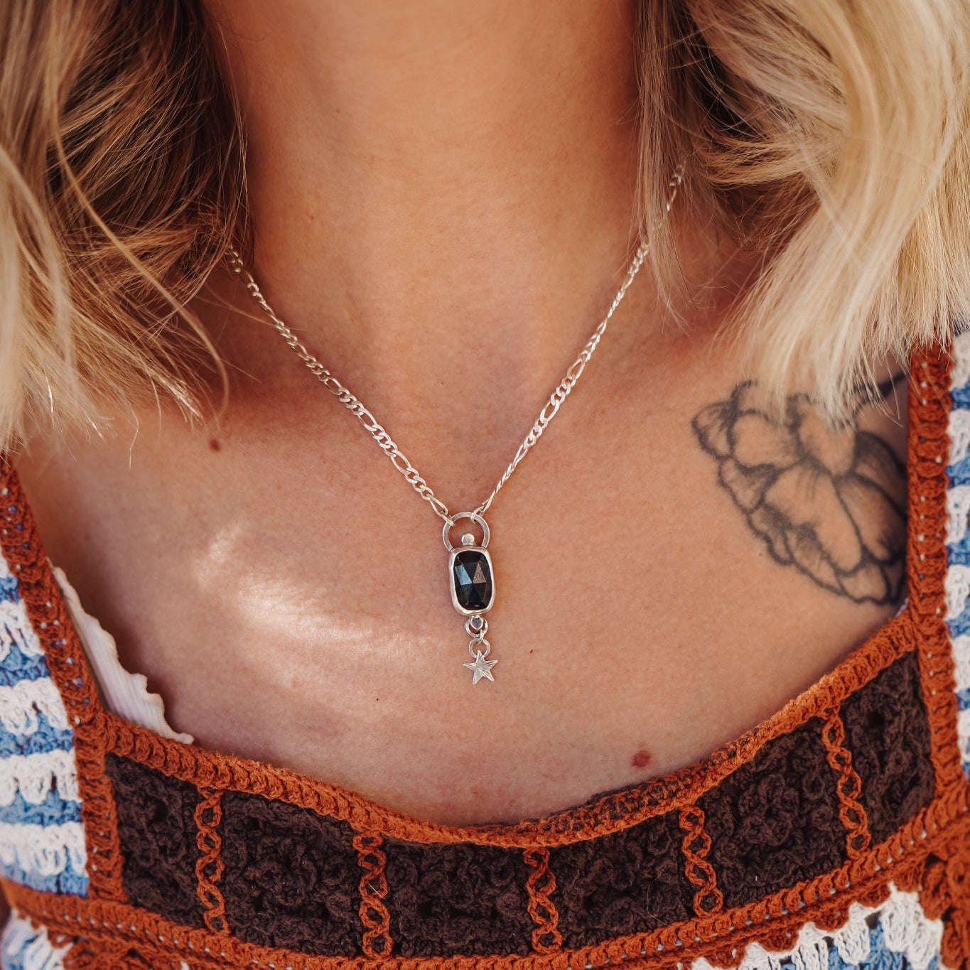 Kyanite Necklace - Golden Road Crafted