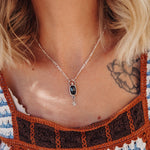 Kyanite Necklace - Golden Road Crafted