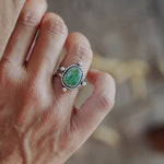 Kyanite Ring (Size 7.75) - Golden Road Crafted