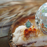 Kyanite Ring (Size 7.75) - Golden Road Crafted