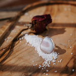 Lace Agate Ring (Size 6.25) - Golden Road Crafted