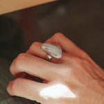 Lace Agate Ring (Size 7) - Golden Road Crafted