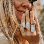 Lace Agate Ring (Size 7) - Golden Road Crafted