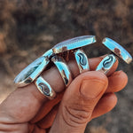 Lace Agate Ring (Size 7.5) - Golden Road Crafted